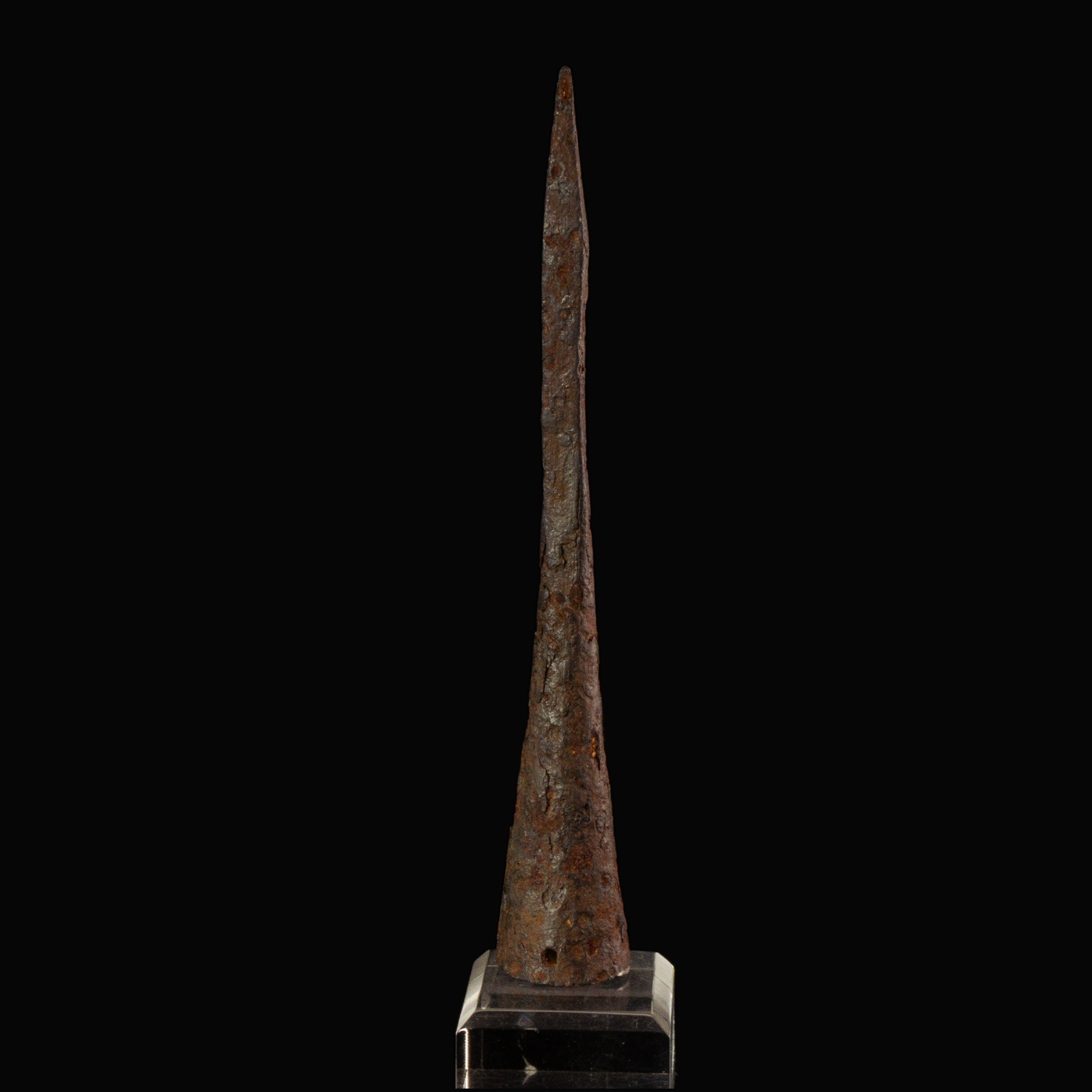 Ancient Roman iron Javelin (Pilum) Spearhead