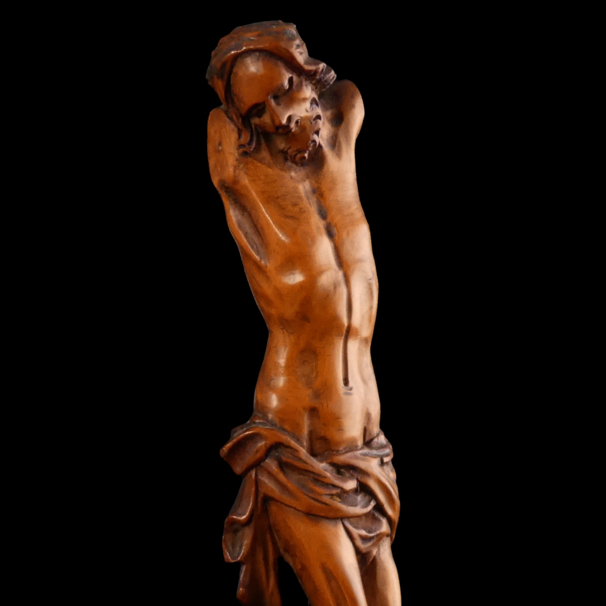 Antique Flemish boxwood Corpus Christi