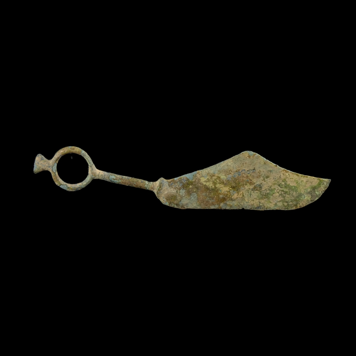 Bronze Age, bronze looped Razor knife