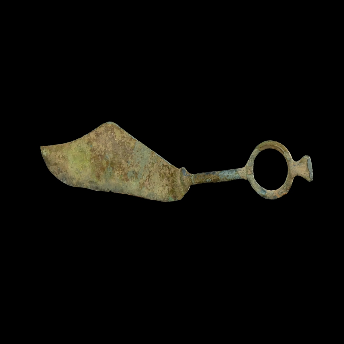 Bronze Age, bronze looped Razor knife