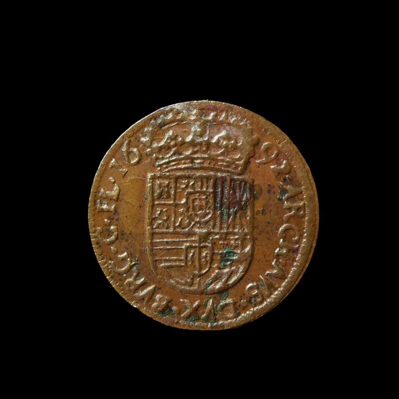 Brugge, Liard 1692, R