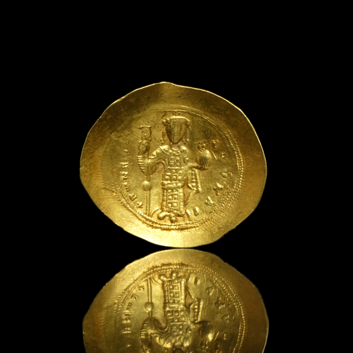 Byzantine Empire, gold Histamenon Nomisma, Constantine X