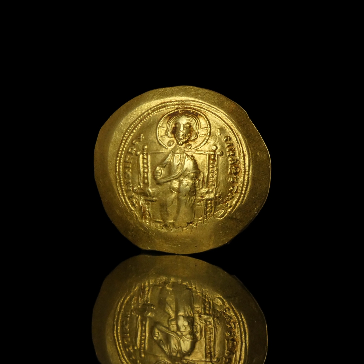 Byzantine Empire, gold Histamenon Nomisma, Constantine X