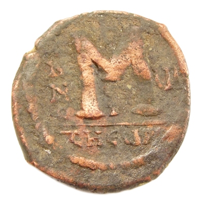 Byzantine Empire, Justinus II & Sophia (565-578 AD), Æ Follis