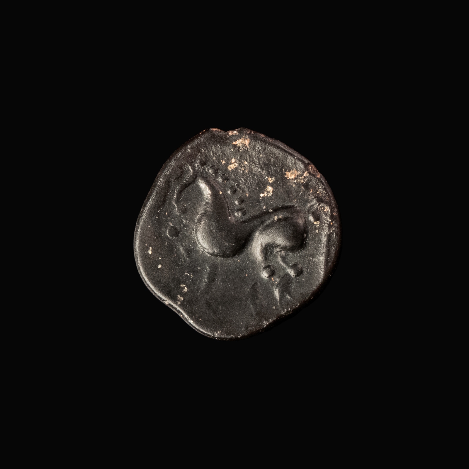 Danubian Celts, Pannonia, AR Drachm, 'Kugelwange' Type