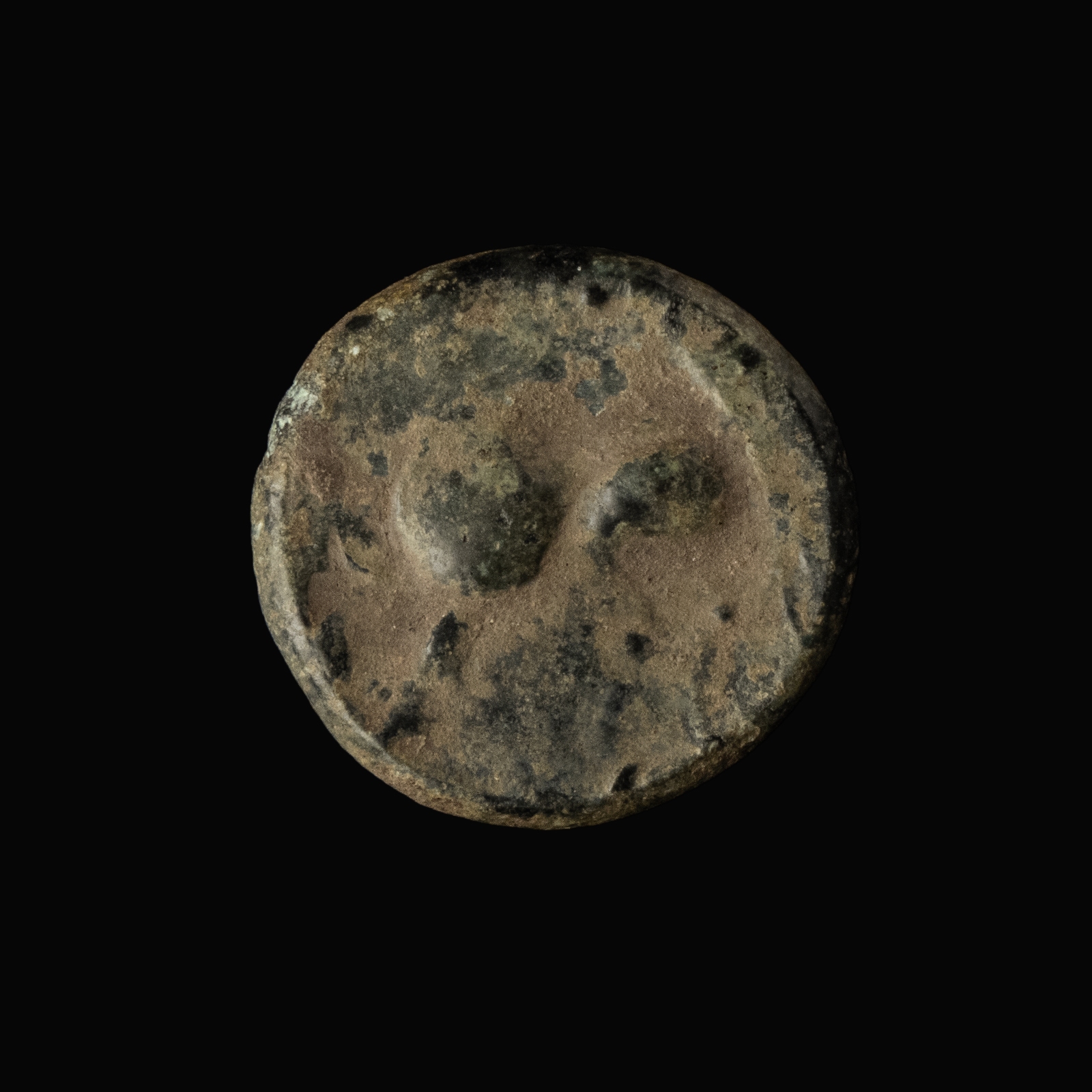 Danubian Celts, Pannonia, Æ Tetradrachm, 'Kugelwange' Type