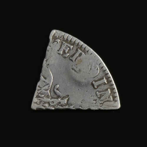 Dutch Colonies, Curaçao, countermarked 3 Reaal on 8 Reaal 'Driekantje'