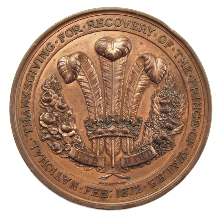 England, bronze medal Thanksgiving recovery Prince of Wales