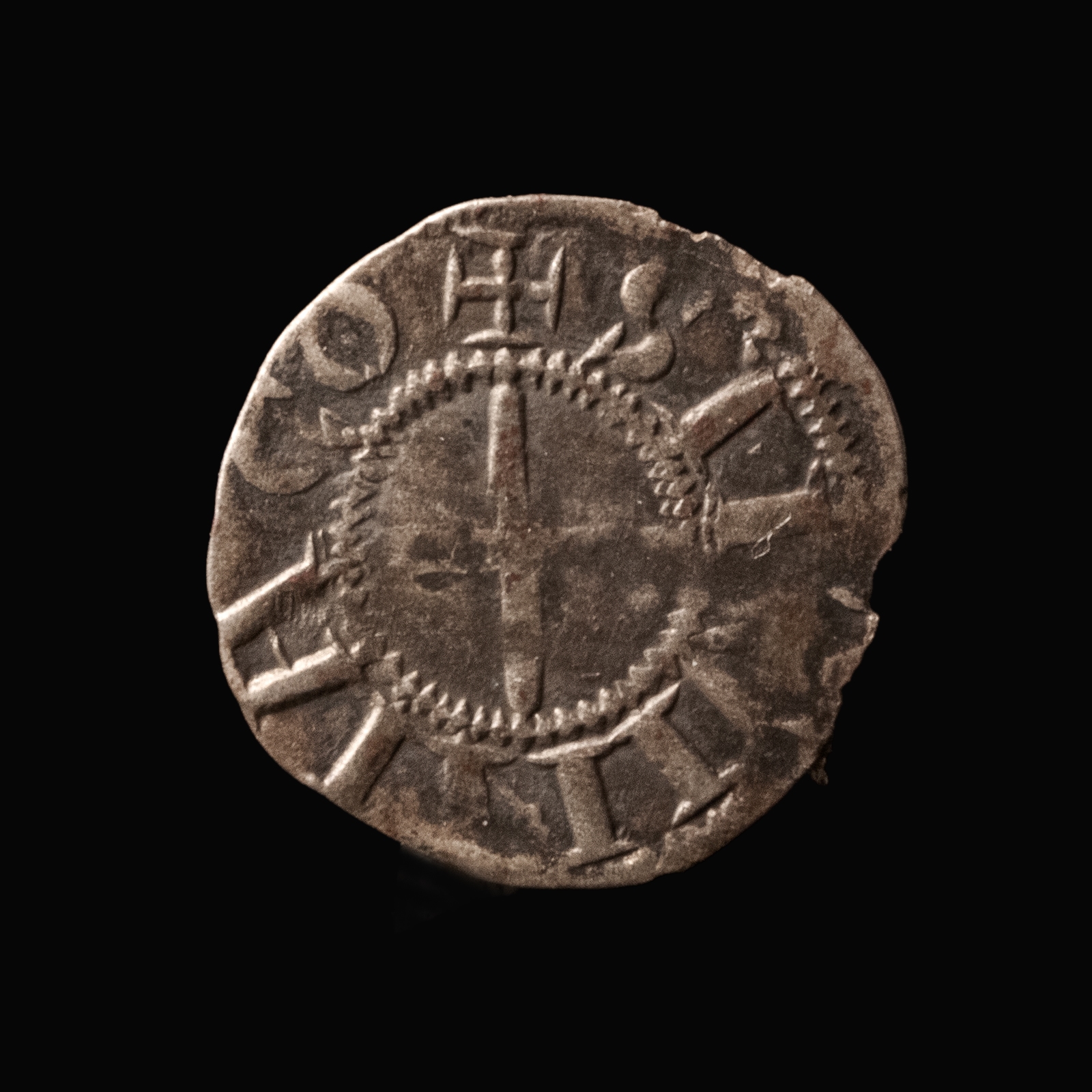 France, Bourbonnais, Priory of Souvigny, AR denier 1180-1213