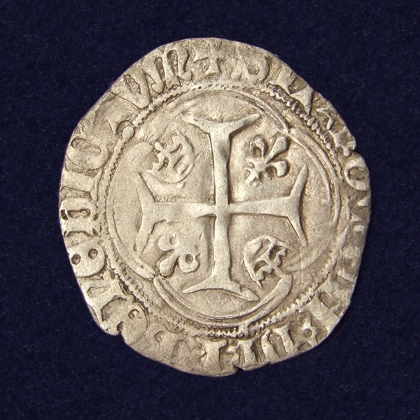 France, grand blanc à la couronne (douzain) 1498-1507