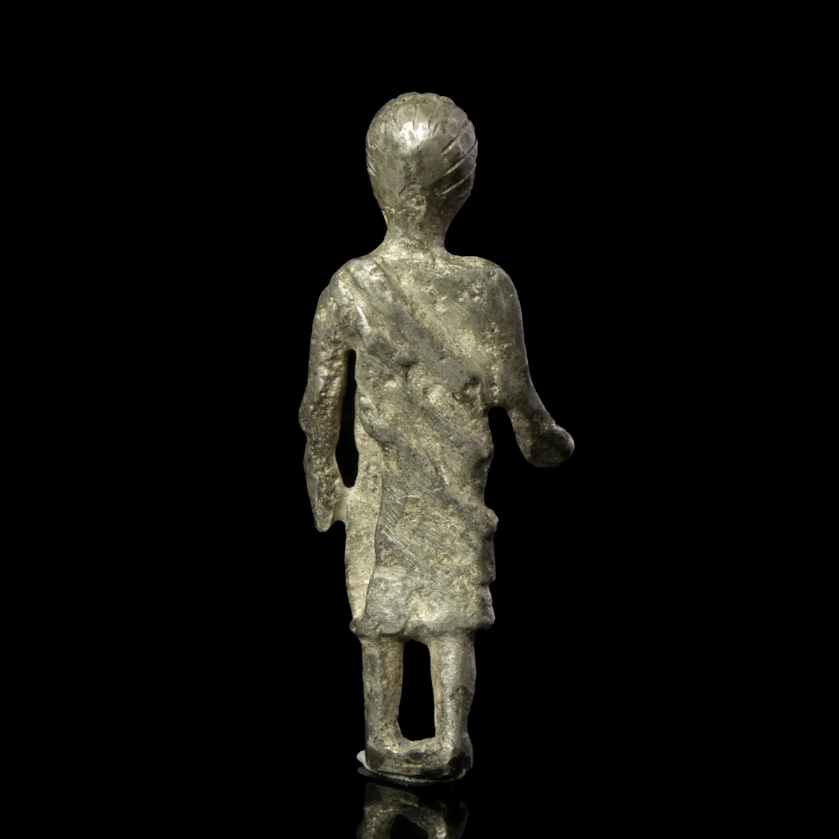 Gallo-Roman silver votive statue