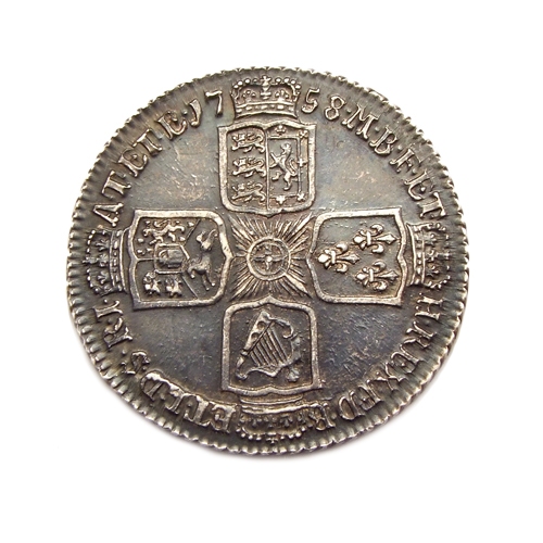 Great Britain, Shilling 1758