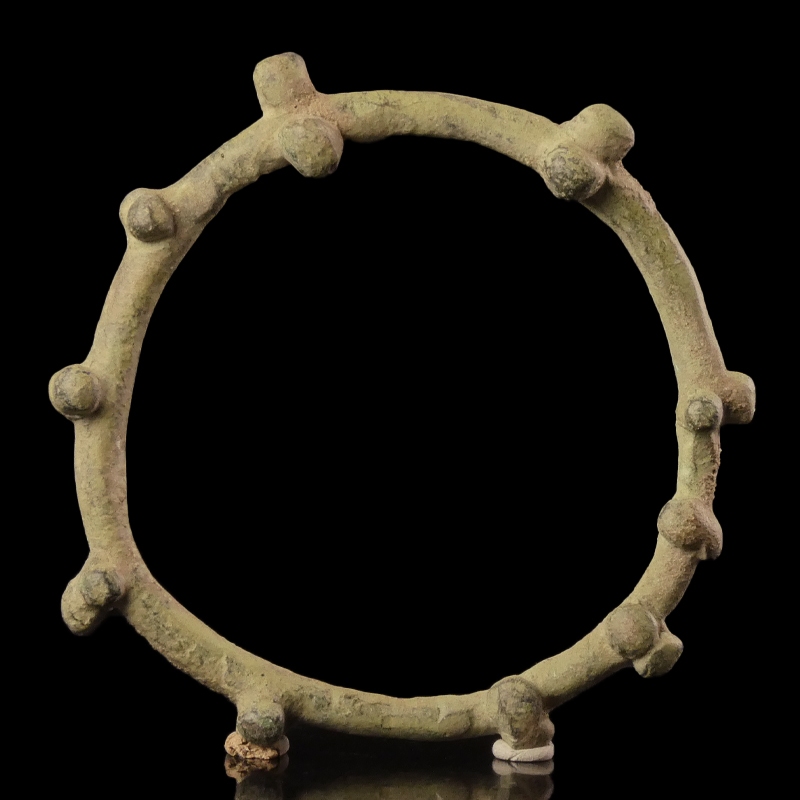 Iron Age, Celtic bronze decorated bracelet