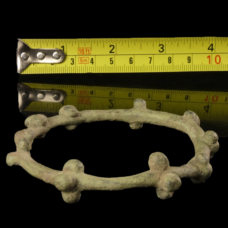 Iron Age, Celtic bronze decorated bracelet