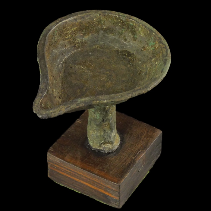 Late Roman - early Byzantine bronze lamp filler