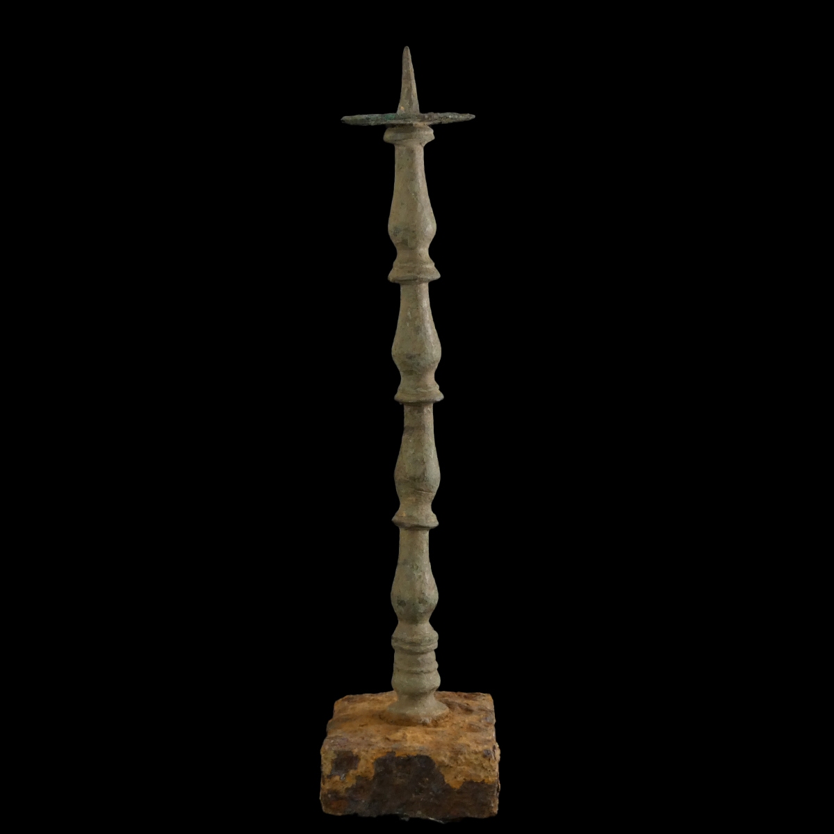 Late Roman - early Byzantine bronze Lamp-stand Candlestick