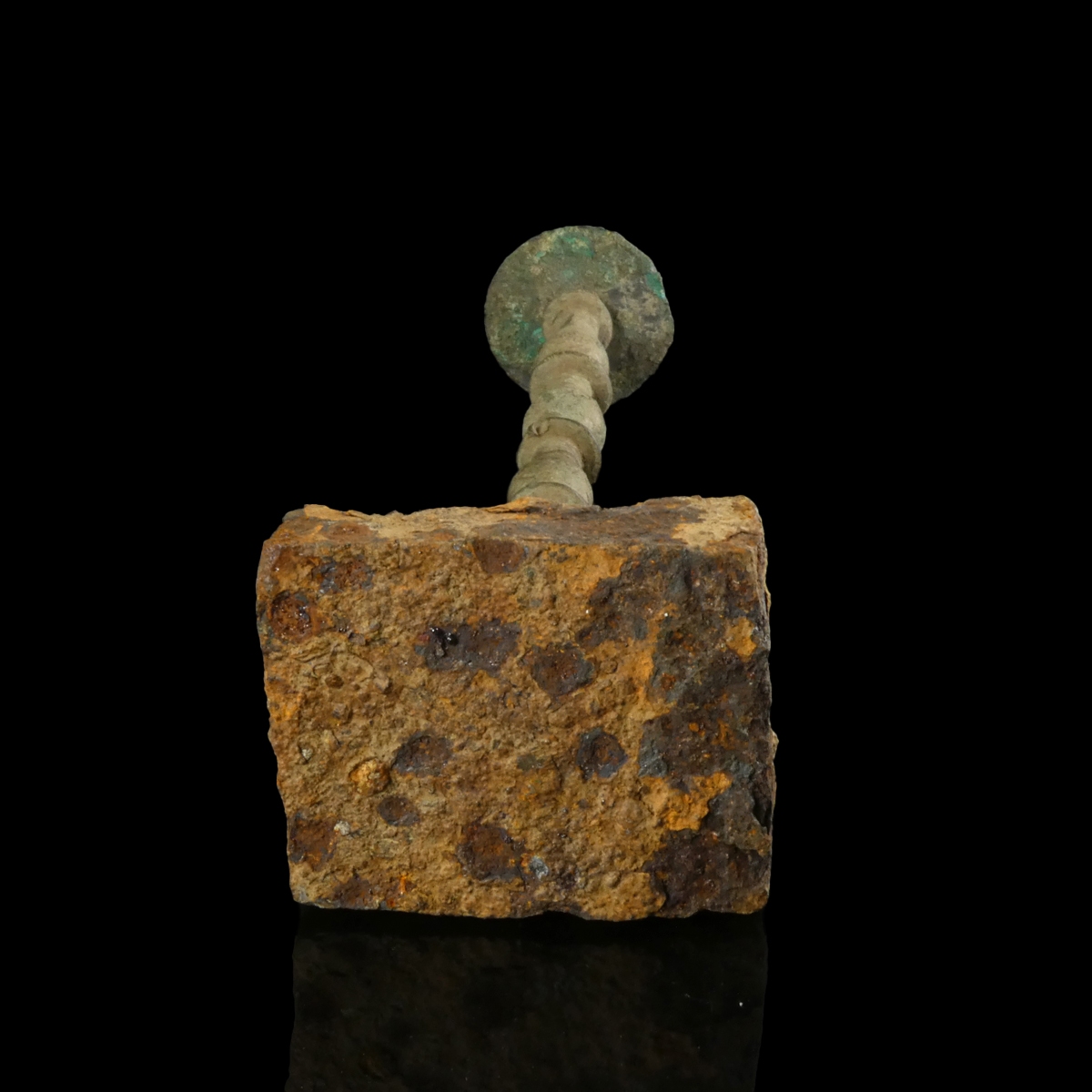 Late Roman - early Byzantine bronze Lamp-stand Candlestick