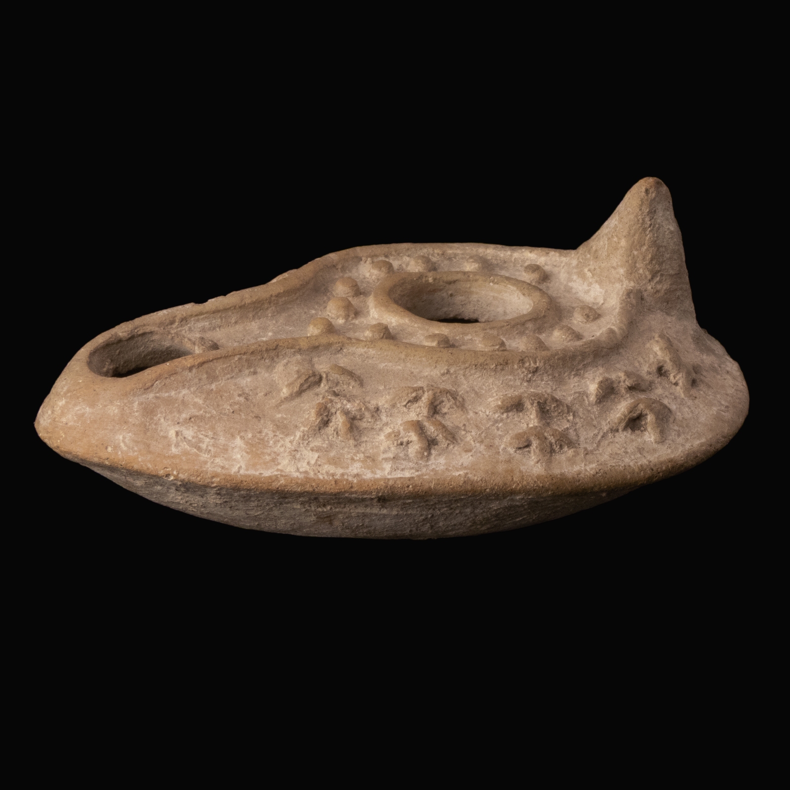 Late Roman-Early Byzantine Terracotta Oil Lamp from the Holy Land