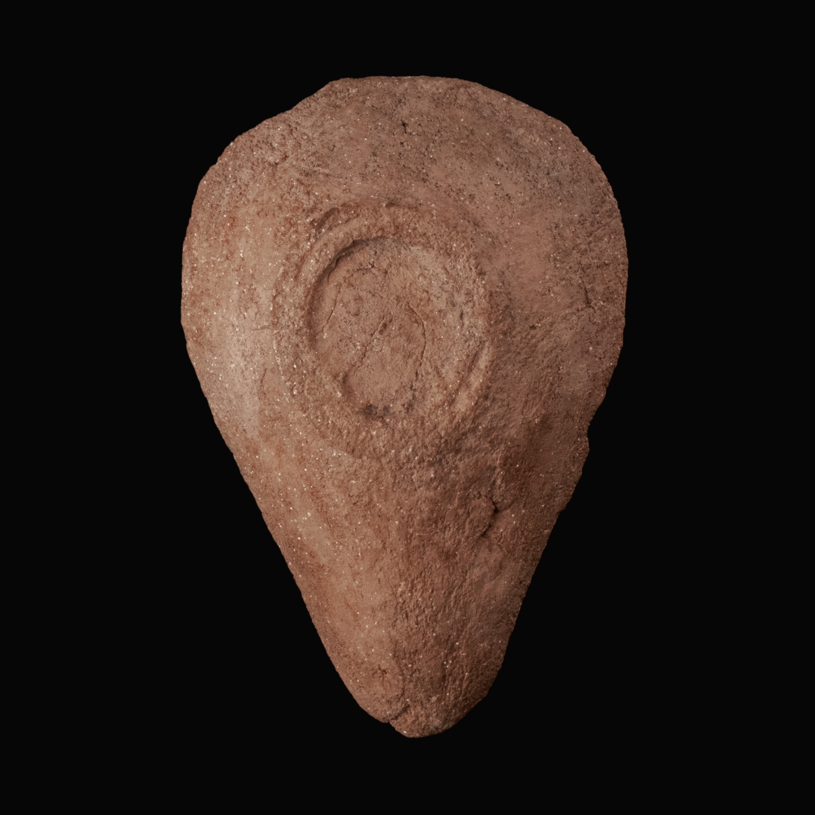 Late Roman–Early Byzantine Terracotta Oil Lamp with Inscription ‘The Light of Christ Shines for All’