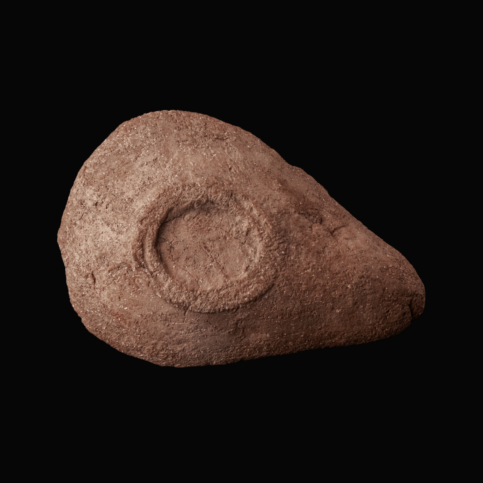 Late Roman–Early Byzantine Terracotta Oil Lamp with Inscription ‘The Light of Christ Shines for All’