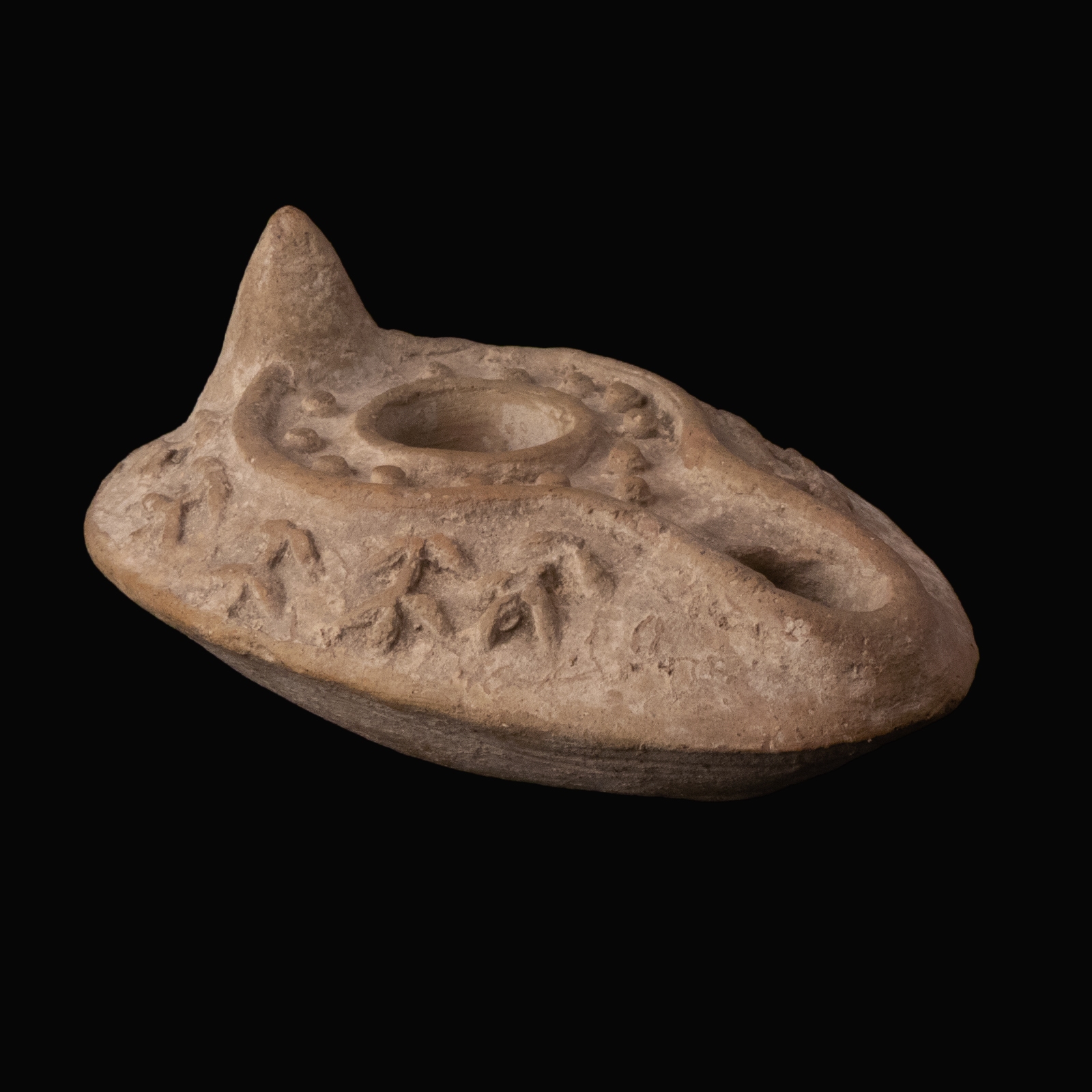 Late Roman to Early Byzantine Terracotta Oil Lamp from the Holy Land