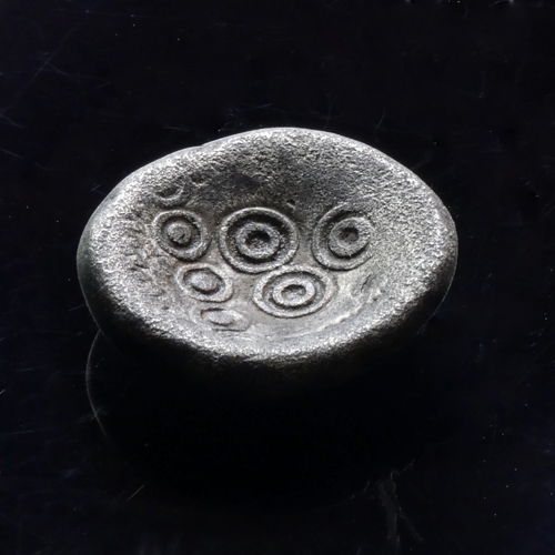 Lower Rhine, Batavi or Eburones, Electrum Rainbow Cup (Triquetrum Stater)