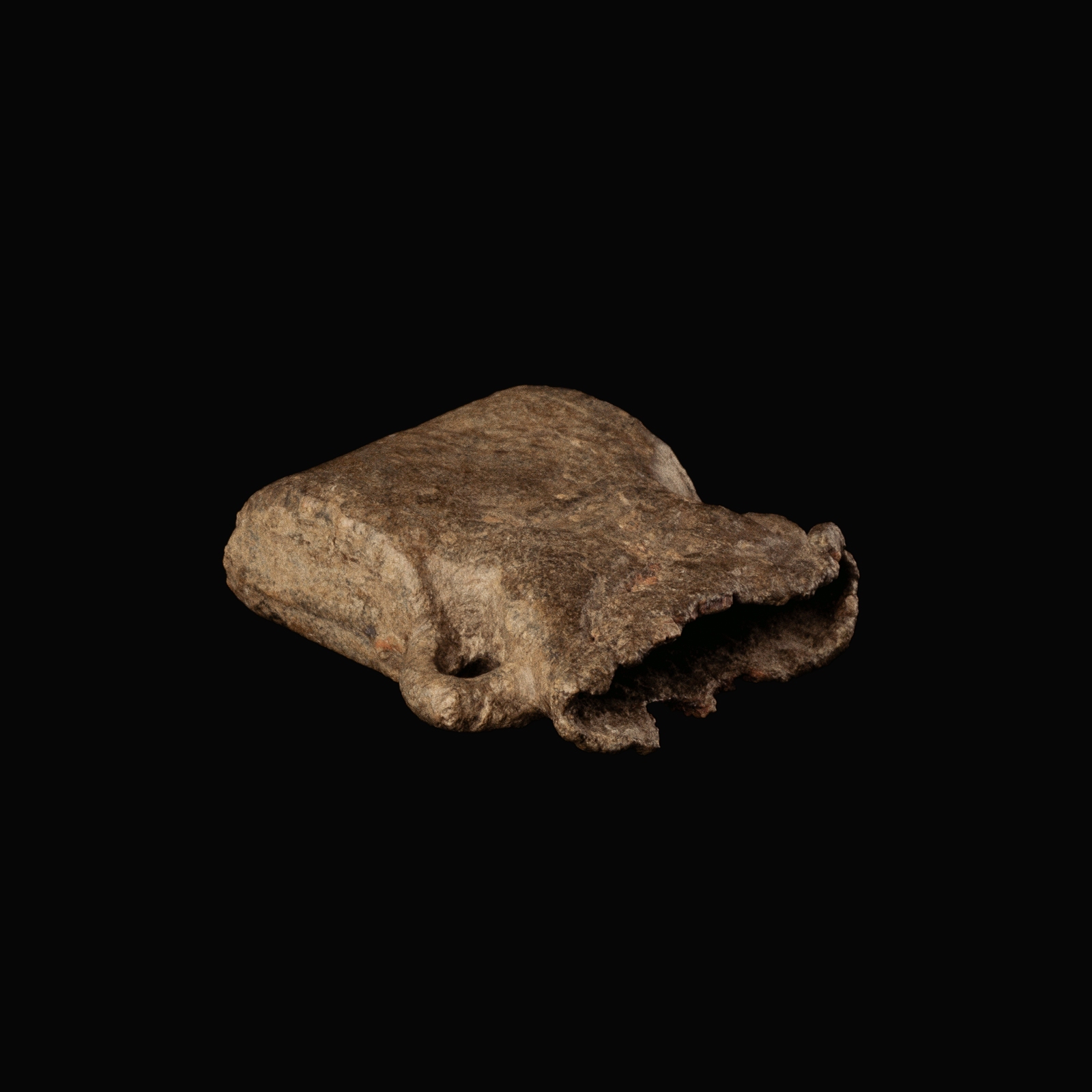Medieval Lead Pilgrim's Ampulla with Fleur-de-Lis