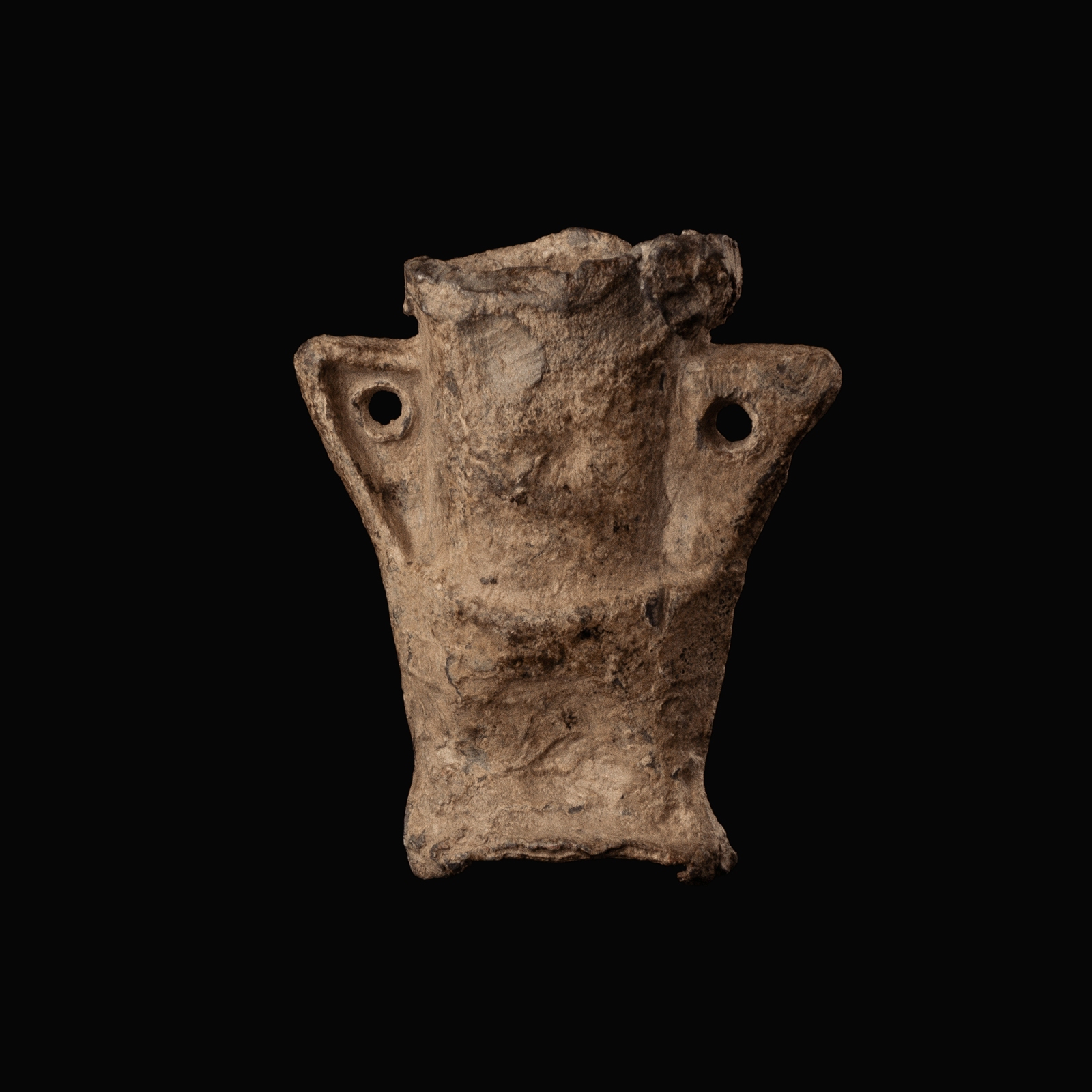 Medieval Lead Pilgrim's Ampulla with Inscription