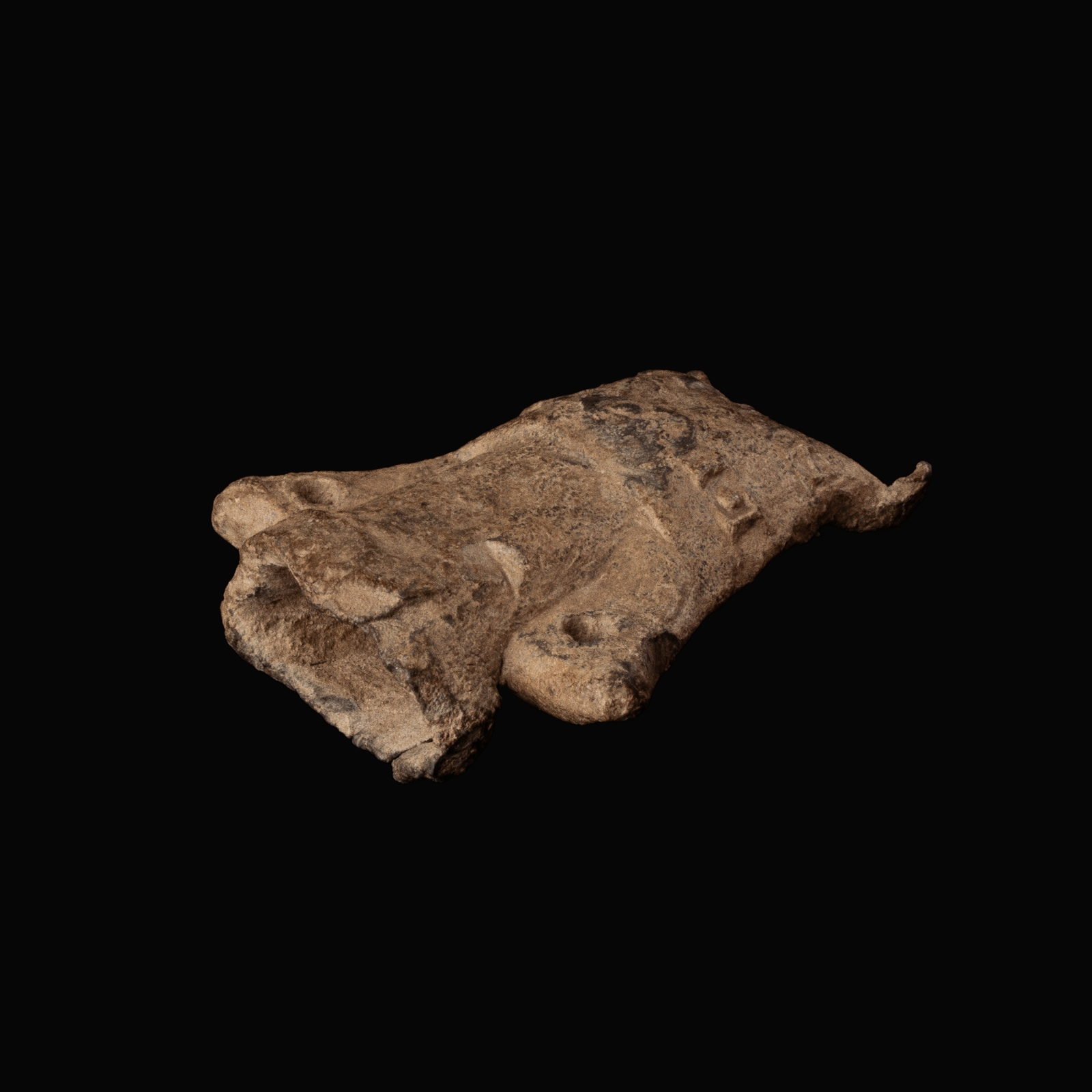 Medieval Lead Pilgrim's Ampulla with Inscription