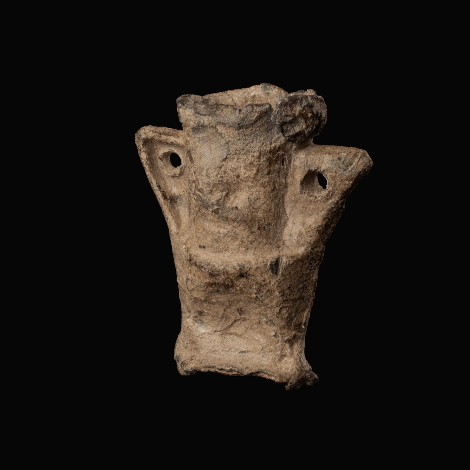 Medieval Lead Pilgrim's Ampulla with Inscription