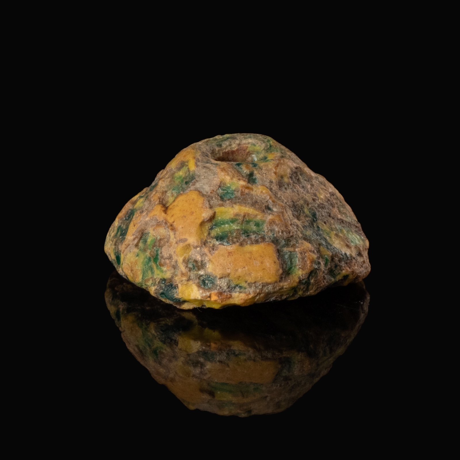 Phoenician Glass Spindle Whorl