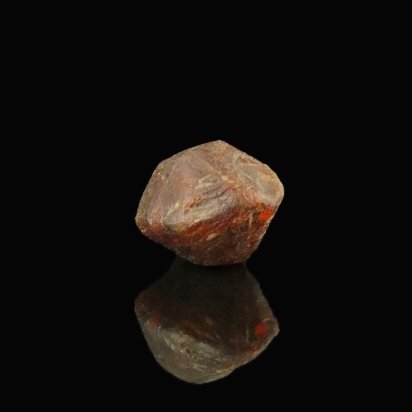 Roman amber bead, facetted