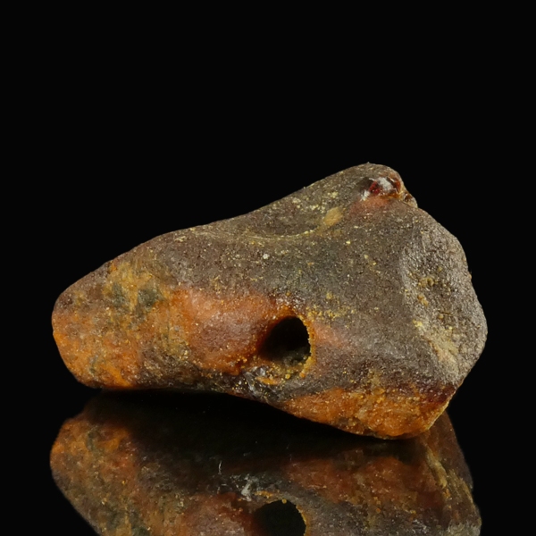 Roman amber bead, large size