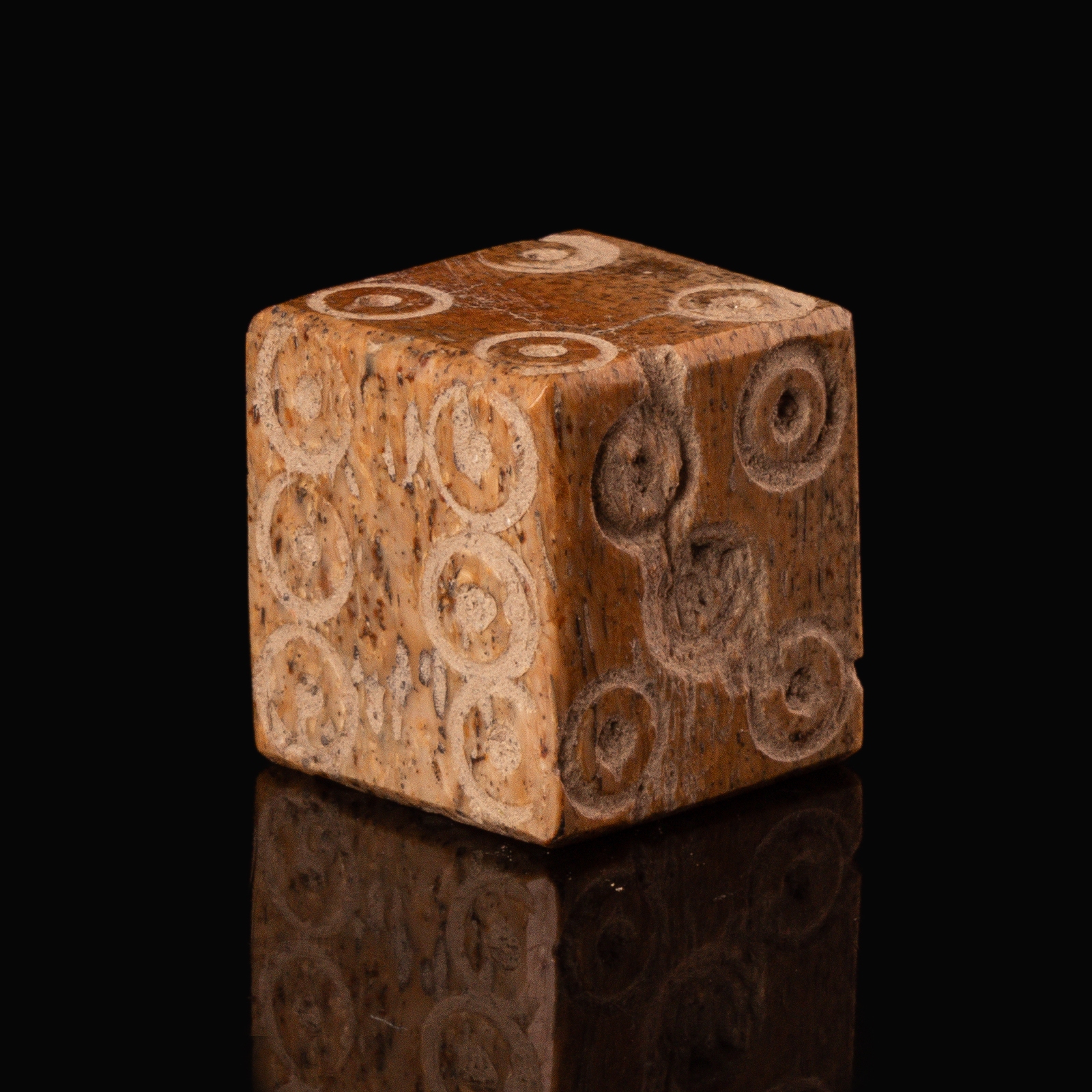 Roman bone gaming dice - tesserae