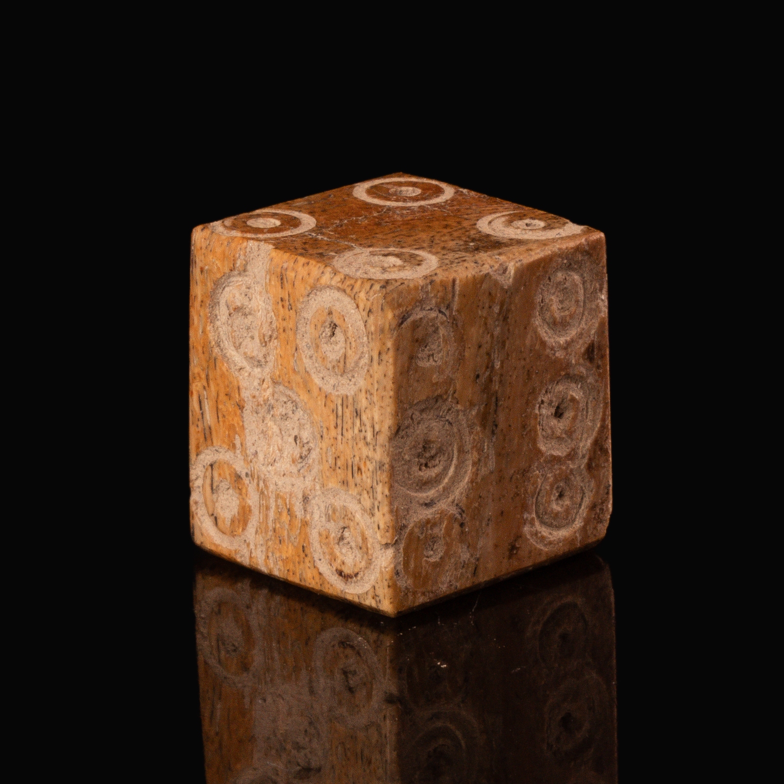 Roman bone gaming dice - tesserae