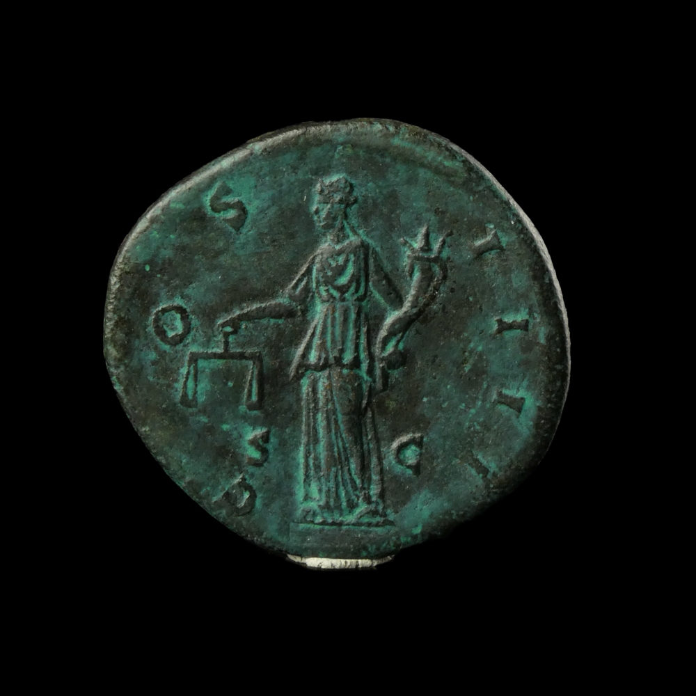 Roman Empire, Antoninus Pius, (138-161 AD), Æ Sestertius
