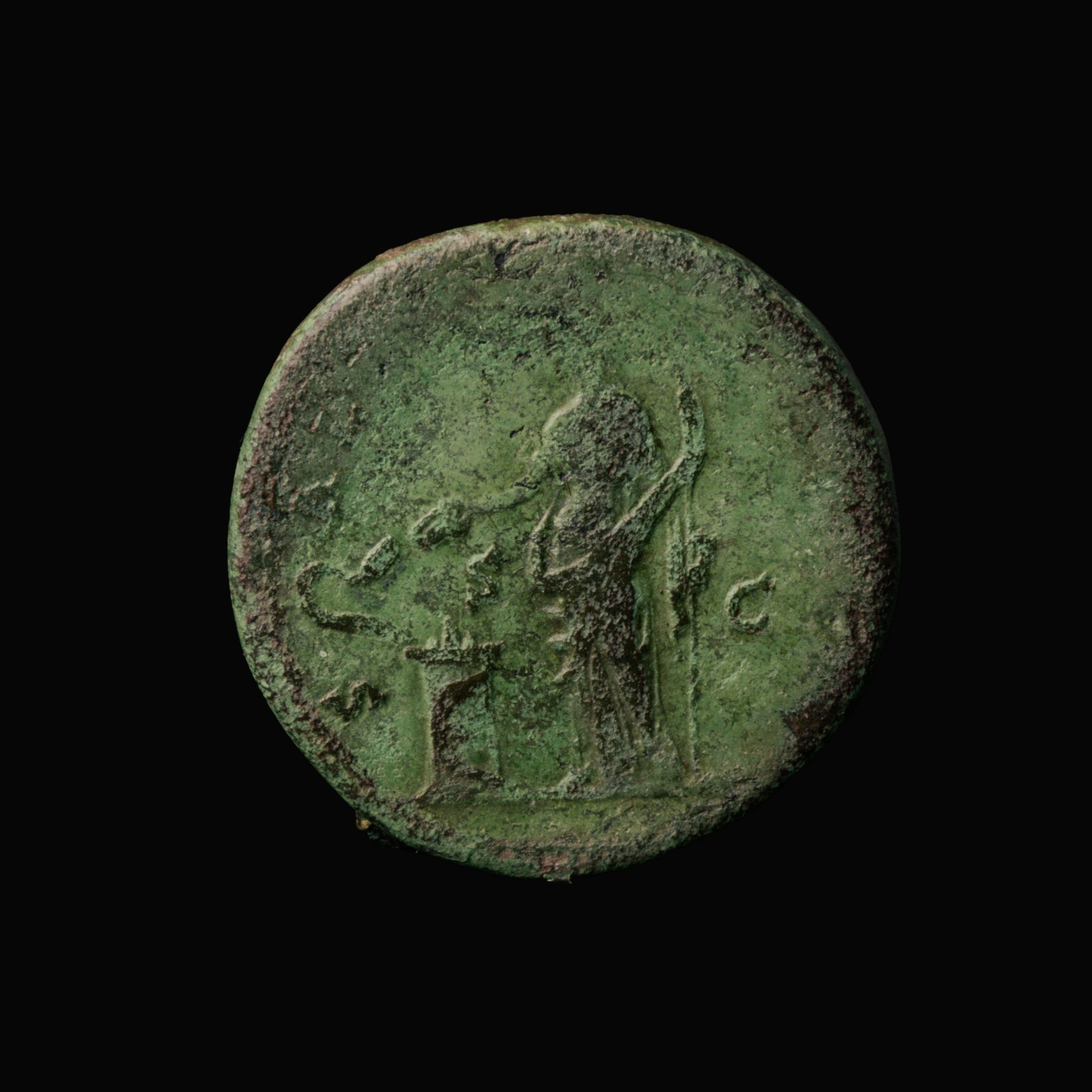 Roman Empire, Antoninus Pius, Æ Sestertius