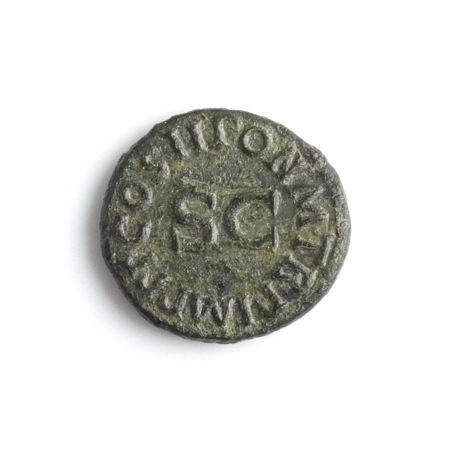 Roman Empire, Claudius (41-54 AD), Æ Quadrans