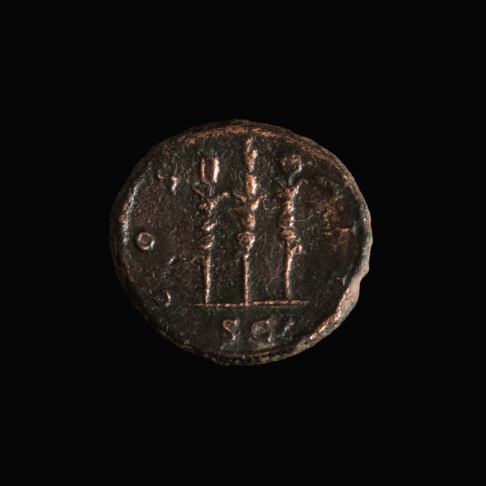 Roman Empire, Hadrian (117-138 AD), Æ Quadrans