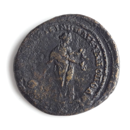 Roman Empire, Macrinus (217-218 AD), Æ27 Nikopolis ad Istrum, misstrike