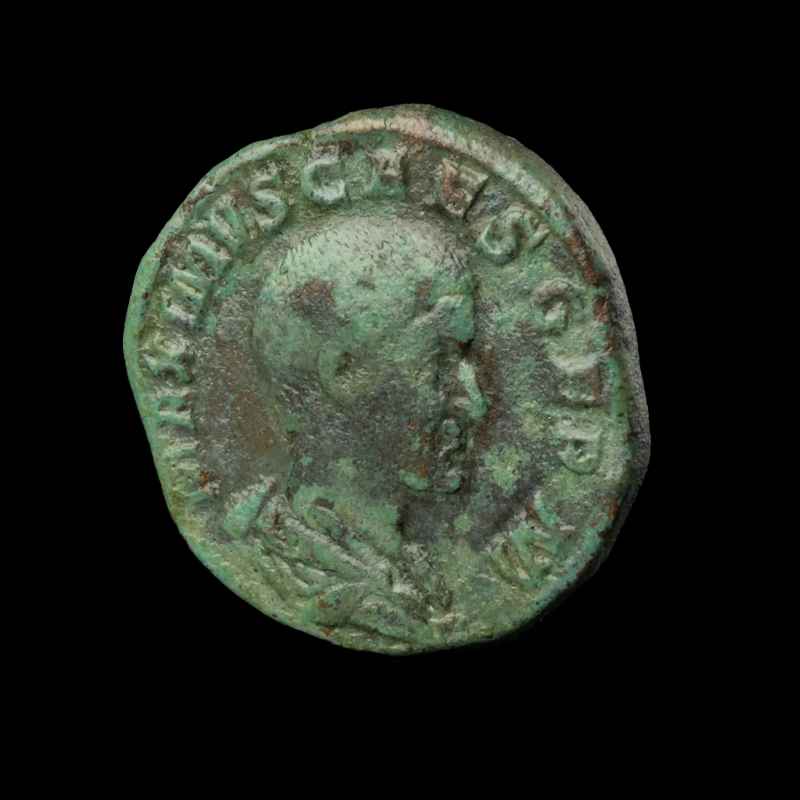 Roman Empire, Maximus (Caesar, 236-238 AD), Æ Sestertius