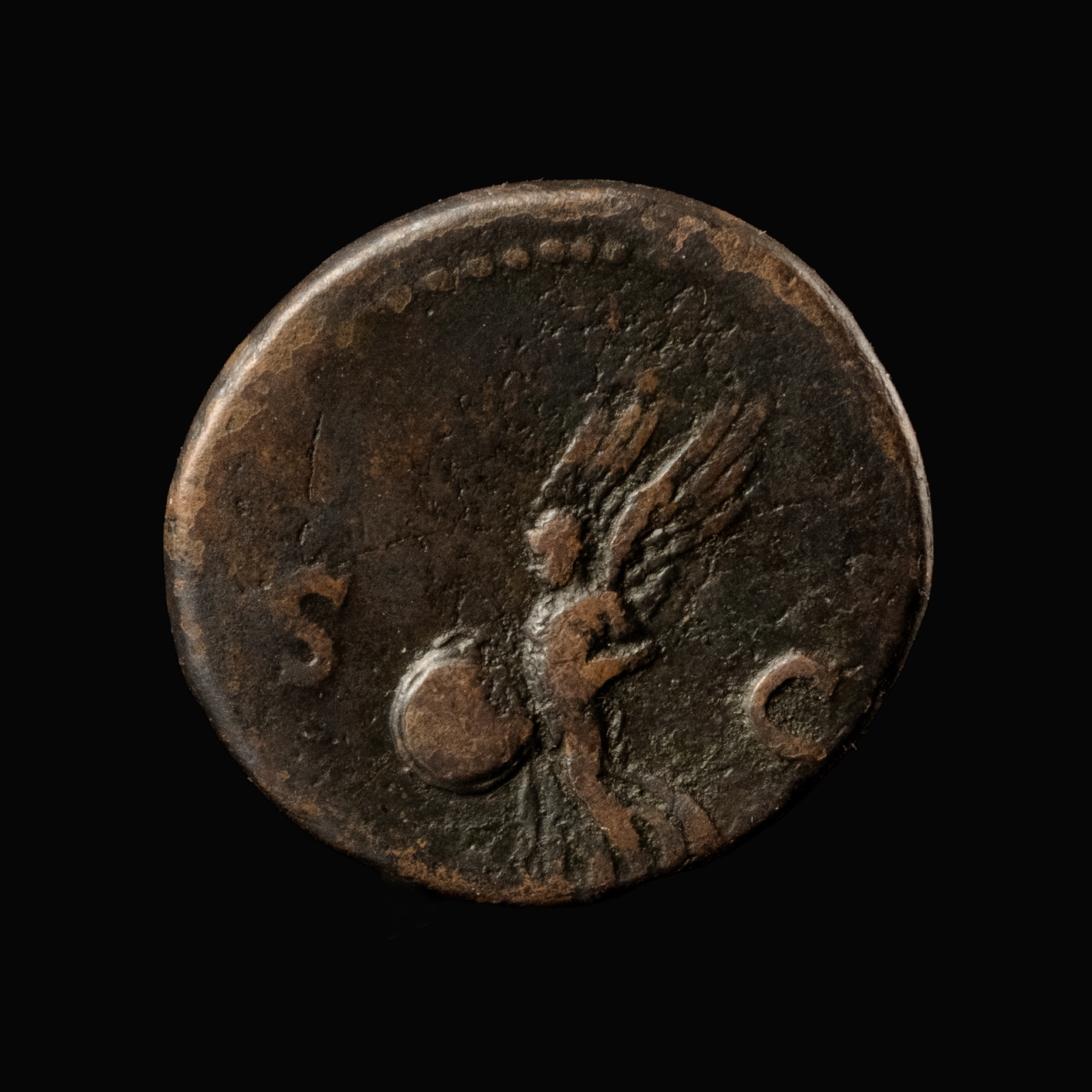 Roman Empire, Nero (50-68 AD), Æ As