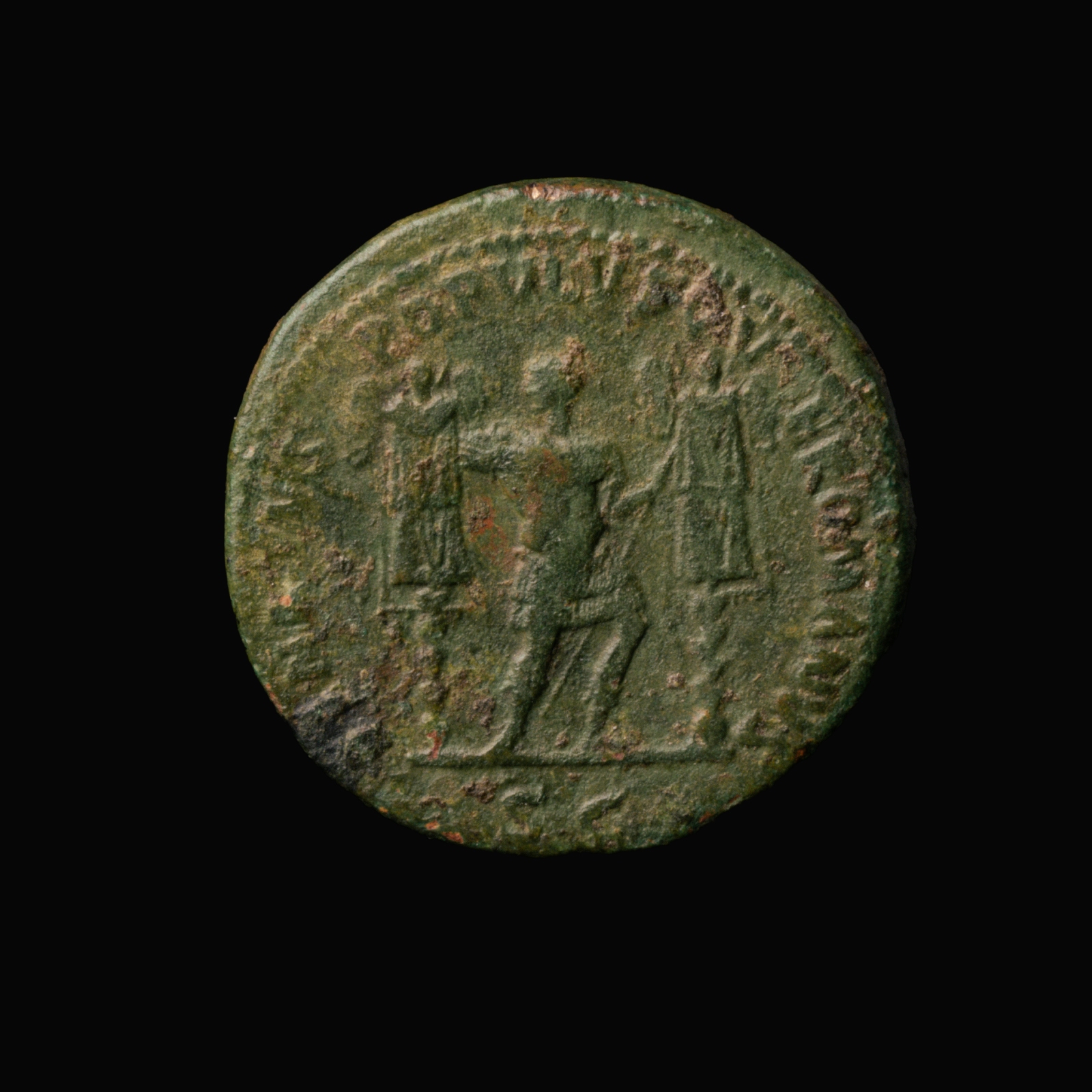 Roman Empire, Trajan (98-117 AD), Æ Dupondius