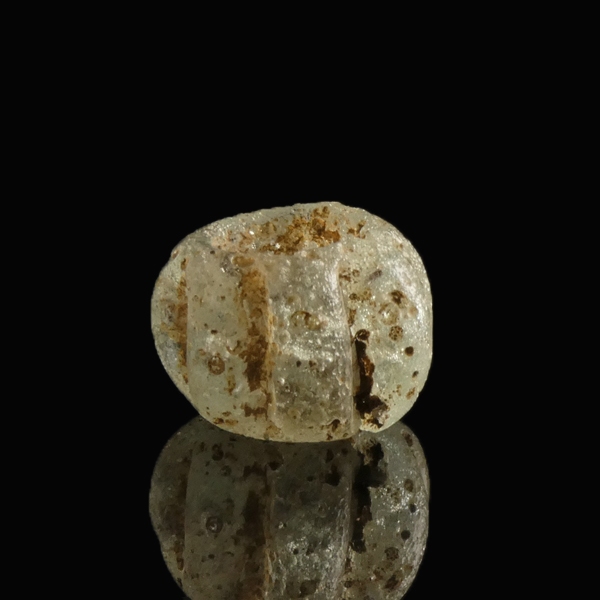 Roman glass melon bead