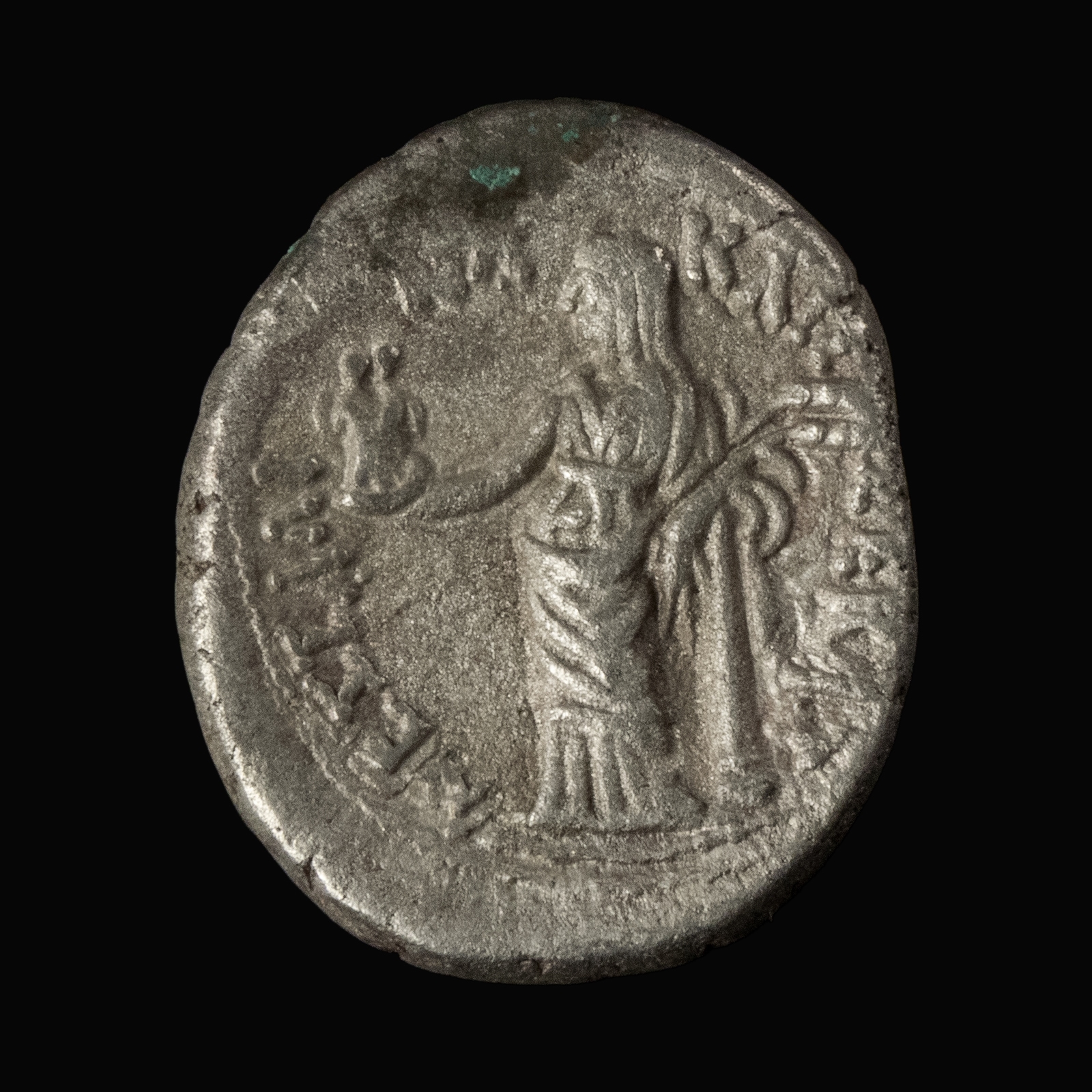Roman Provincial, Egypt, Alexandria, Claudius with Messalina, AR Tetradrachm