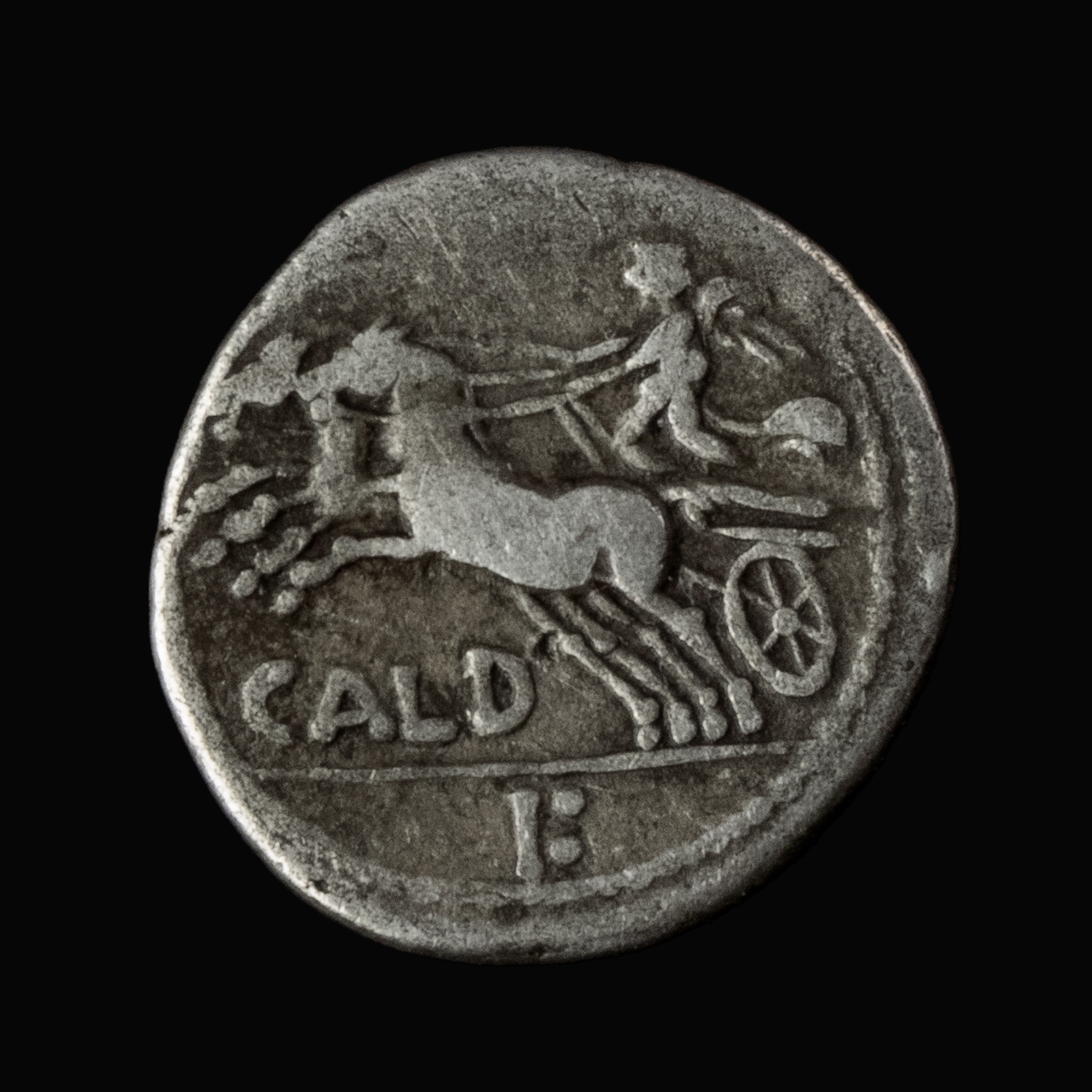 Roman Republic, C. Coelius Caldus, AR Denarius