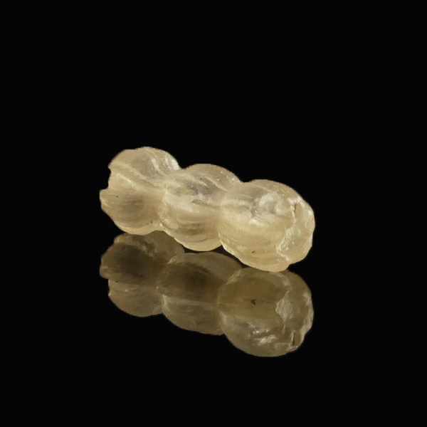 Roman triple glass bead