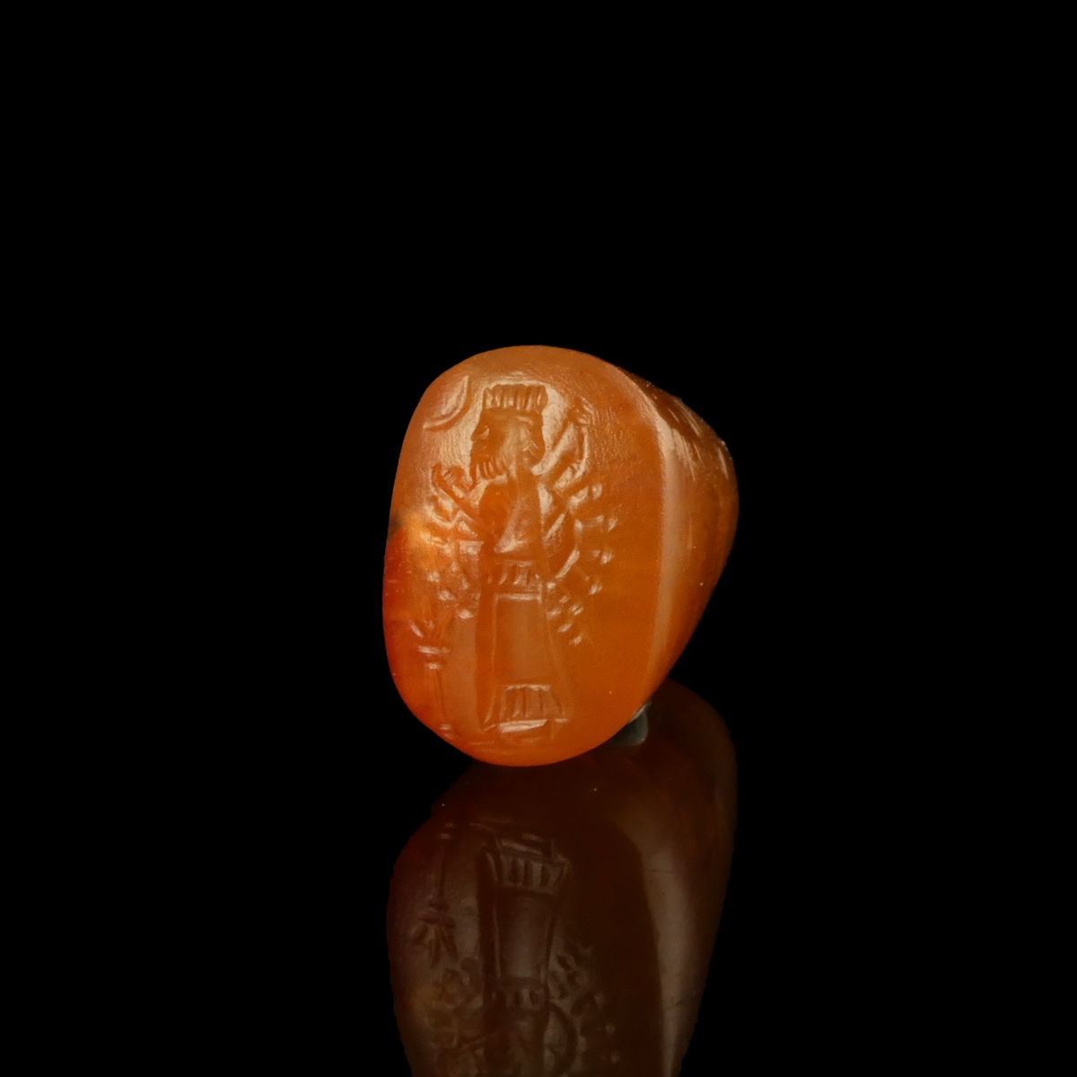 Sasanian carnelian seal