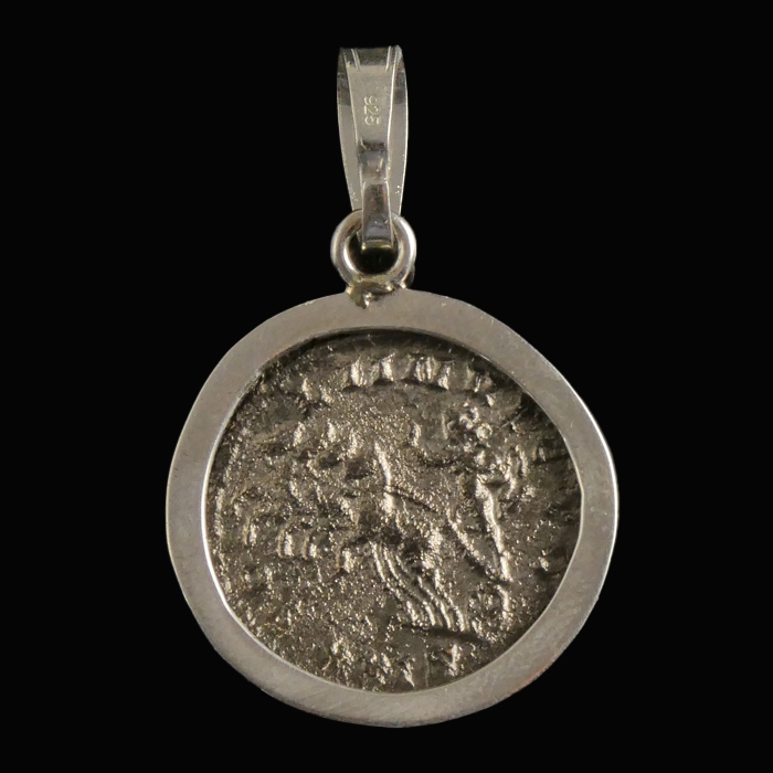 Silver pendant with Roman coin of Probus- variant