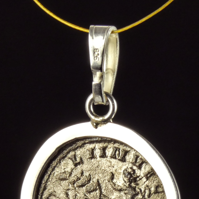 Silver pendant with Roman coin of Probus- variant